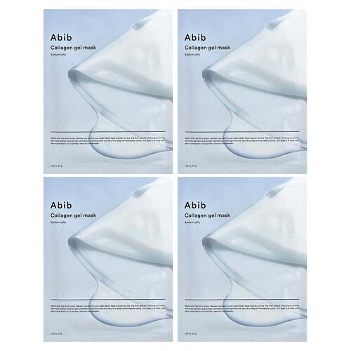 Abib, Kolageno gelio grožio kaukė, Sedum želė, 4 lapeliai po 35 g