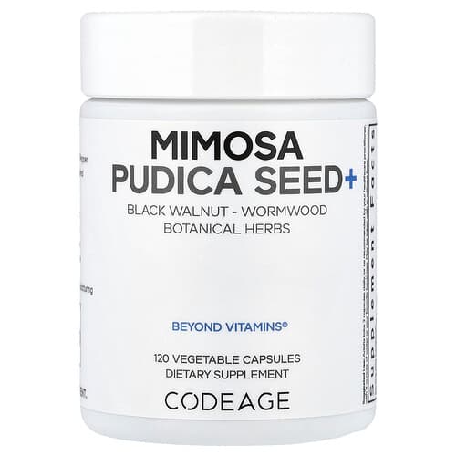 Codeage, Mimosa Pudica Seed+, 120 kapsulių