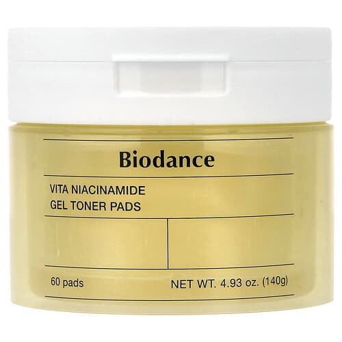 Biodance, Vita Niacinamido gelio toniko pagalvėlės, 60 pagalvėlių