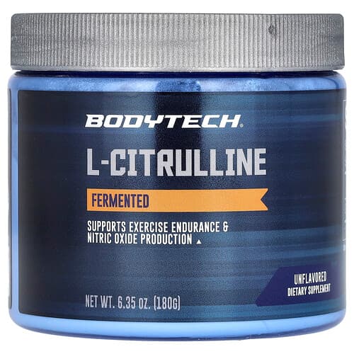 BodyTech, L-citrulinas, fermentuotas, beskonis, 180 g