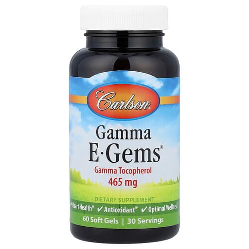 Carlson, Gamma E-Gems®, 60 minkštųjų gelių