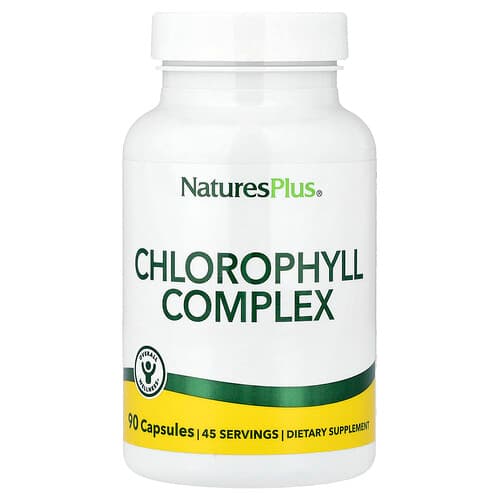 NaturesPlus, Chlorofilo kompleksas, 90 kapsulių